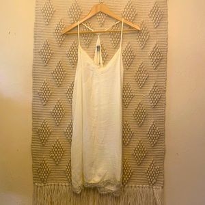 Aerie Eyelash Lace Slip dress